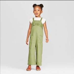 Art Class Cropped Wide Leg Jump Suit with Tee